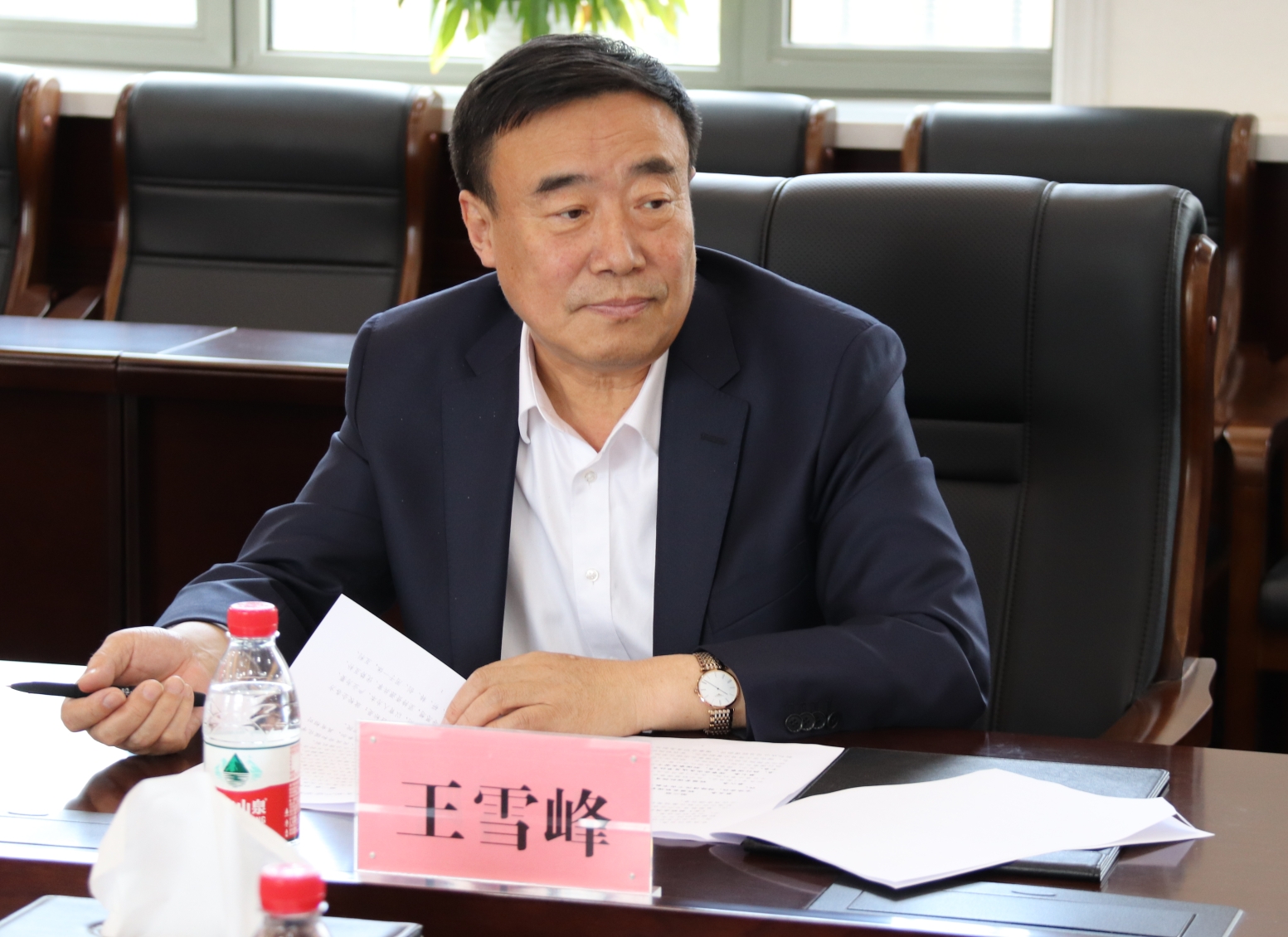 绥化市副市长王雪峰来校调研