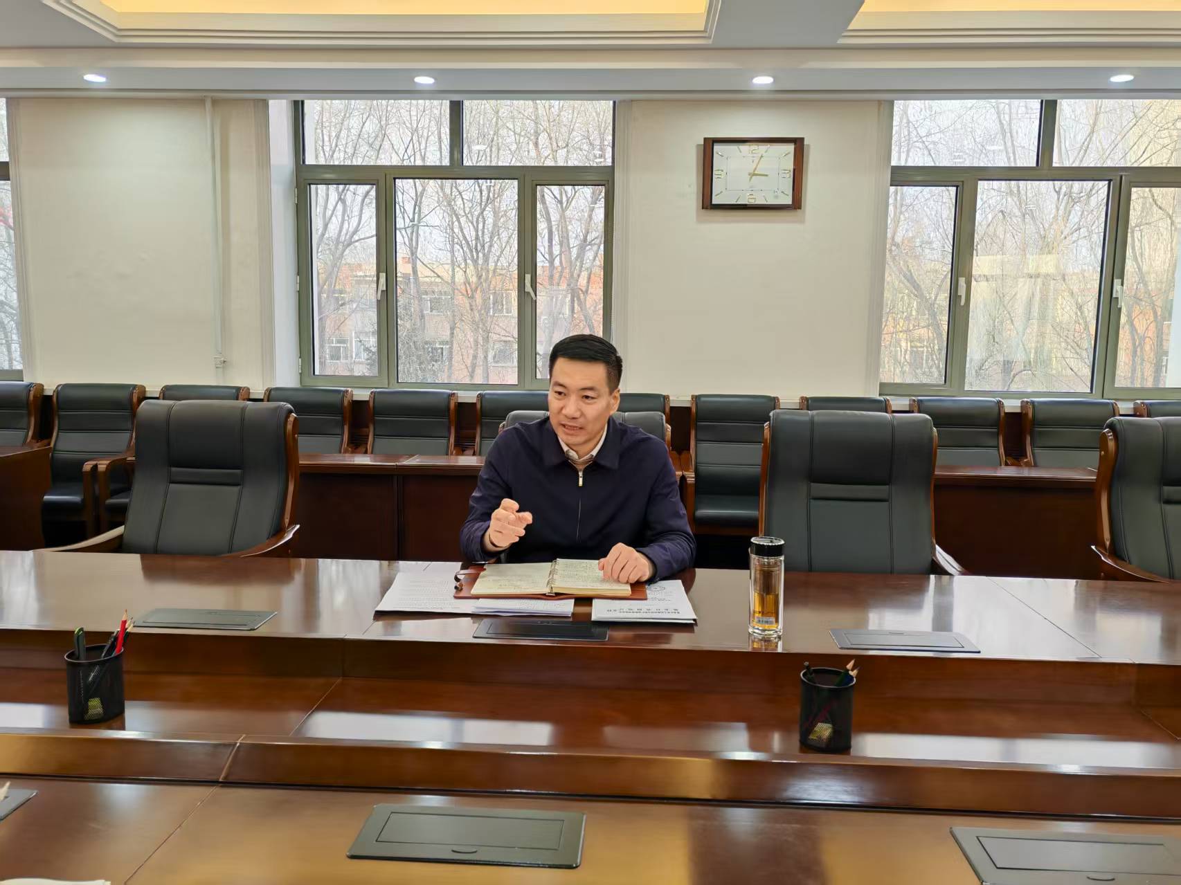 副院长郑方明为分管部门宣讲党的二十届四中全会精神-绥化学院